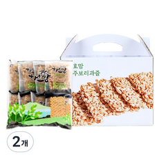 Hahyomam 濟州大麥果實禮盒 24入, 768g, 2個