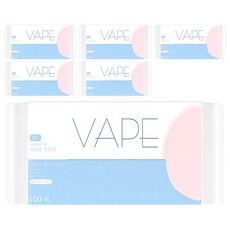 Vape 洗臉紙巾, 100張, 6包
