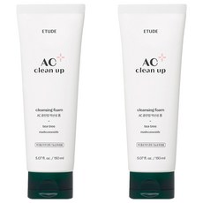 에뛰드 AC 클린업 약산성 폼, 150ml, 2개