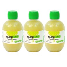 퀵라임 퀵 스퀴즈드 라임즙, 280ml, 3개