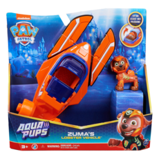 PAW PATROL 汪汪隊立大功 水行狗狗隊系列大型救援車 路馬 + 龍蝦救援車 3歲以上, 1組