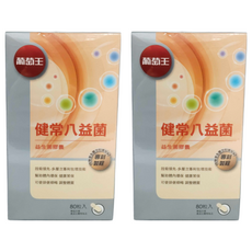 葡萄王 健常八益菌, 80顆, 2罐