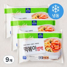 면사랑 떡볶이범벅 (냉동), 296g, 9개