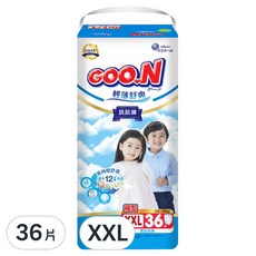 GOO.N 大王 輕薄舒爽系列 跳跳褲/褲型尿布, XXL, 36片