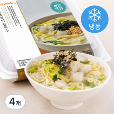바른식 감자옹심이 칼국수 밀키트 2인분 (냉동), 562g, 4개