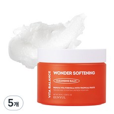 은율 비타 밸런스 원더 소프닝 클렌징 밤, 90ml, 5개