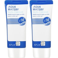 에이플비 아쿠아 워터리 선크림 SPF50+ PA++++, 60ml, 2개