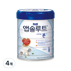 앱솔루트 오리지널 본 분유 1단계, 750g, 4개