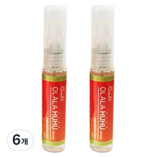 오랄라 후후 미스트토닉 구강스프레이 피치향, 6ml, 6개