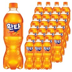 환타 오렌지 탄산음료, 600ml, 24개