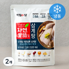 하림이닭 자연실록 삼계탕 (냉동), 800g, 2개