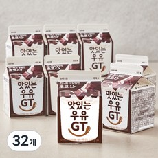 남양유업 맛있는우유 GT 초코, 300ml, 32개