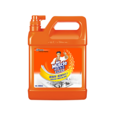 Mr Muscle 威猛先生 廚房清潔劑加侖桶，超強效，溶油No.1，4000ml, 4L, 1桶