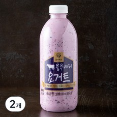 강훈목장 수제요거트 블루베리, 1000ml, 2개