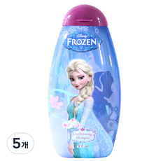 디즈니 겨울왕국 엘사 컨디셔닝 샴푸 사과향, 300ml, 5개