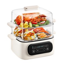 SOnGEn 松井 日系多功能雙層智慧型蒸煮鍋, 430不鏽鋼內膽, 可拆卸蒸格, 防乾燒自動斷電, 60分鐘定時, SG-1021MS-E