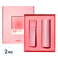 에스쁘아 세레나데 에디션 꾸뛰르 립틴트 블러벨벳 5.5g + 톤페어링 리퀴드 치크 8ml 세트