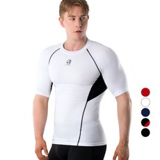 ARMEDES 男款網眼短袖內搭緊身衣 R-132