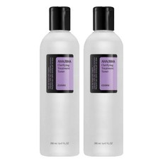 COSRX 果酸水楊酸淨透化妝水, 280ml, 2個