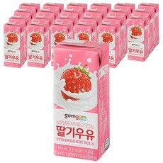 곰곰 멸균 딸기 우유, 190ml, 24개