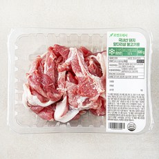 국내산 돼지 앞다리살 불고기용 (냉장), 500g, 1개