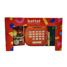 battat toys 新露卡電子收銀機，含燈光和聲音, 南瓜, 1組