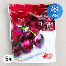 트로피칼마리아 베리필드 다크체리 (냉동), 500g, 5개