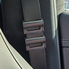 앤티스 캔버스 차량용 밸트 버클 2p, 블랙, 2개 블랙, 2개