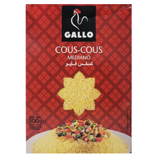 GALLO 公雞牌 西班牙金黃小麥粒 庫斯庫斯, 500公克, 500g, 1盒