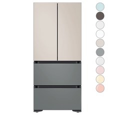 [색상선택형] 삼성전자 비스포크 플러스 586L 4도어 김치냉장고 방문설치, 새틴