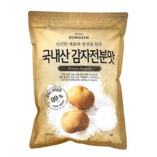 성진식품 감자전분맛, 1kg, 1개