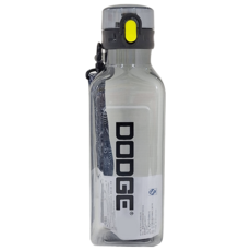 DODGE 道奇 方尊彈蓋水壺, 暗影黑, 1L, 1個
