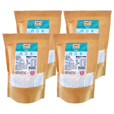 茂喜食品 泰國西谷米 400公克 真空包裝, 400g, 4包
