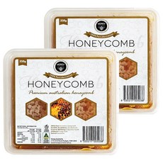 HONEY AUSTRALIA 天然蜂巢，350公克，100%澳洲蜂蜜, 350g, 2盒