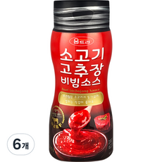 움트리 소고기 고추장 비빔소스, 300g, 6개