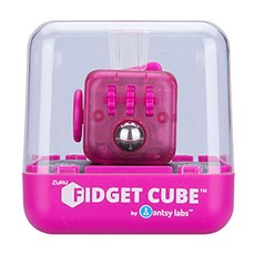 FIDGET Cube ASMR 減壓玩具, 透明粉紅色