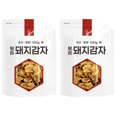 자연초 볶음 돼지감자, 500g, 2개