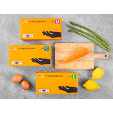 코멧 니트릴장갑 블랙, 중형(M), 100개, 1개 - 이미지 4