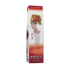 金椿茶油工坊 紅花大菓 茶花籽油 500ml, Extra Virgin Camellia Oleifera Oil, 1瓶