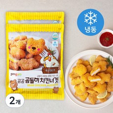 곰곰 곰돌이치킨너겟, 850g, 2개 - 아기치킨너겟