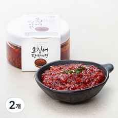 반찬단지 오징어 탕탕이젓, 200g, 2개