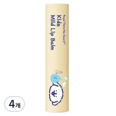 GOONGBE 宫中秘策 兒童溫和潤唇膏 3.3g, 4個, 3.3克