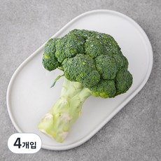 국내산 유기농 브로콜리, 1개입, 4개 1개입, 4개