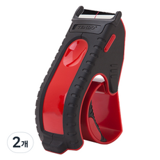 텐도 프리미엄 테이프커터기 P-1200, 레드, 2개