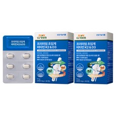 NowGreen 優質超臨界維生素K2&D3 12g, 30顆, 2個