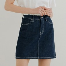 엽페 SUMMER DENIM 통기성 스커트