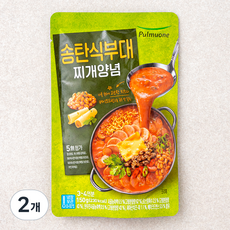 풀무원 송탄식 부대찌개양념, 150g, 2개