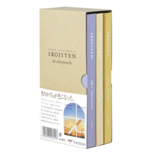Tombow 蜻蜓牌 Irojiten油性色鉛筆30色套裝, 自然界色彩再現, 90色精選, 紙製本材質, 環保概念, 30色, 1組