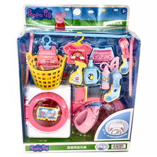 Peppa Pig 粉紅豬小妹 滾筒洗衣機玩具 Set, 清潔用品玩具, 佩佩豬, 1組