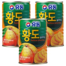 유동 황도 슬라이스, 400g, 3개